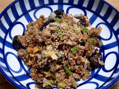 しいたけチャーハン
