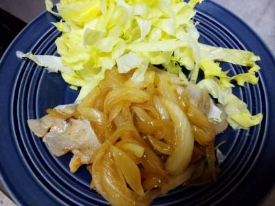 ポークソテー オニオンソース