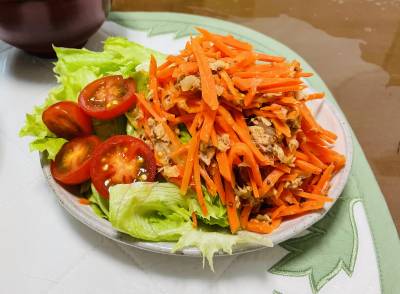 にんじんとツナのサラダ