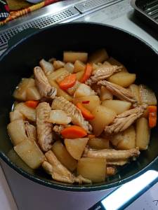 大根と鶏のオイスターソース煮