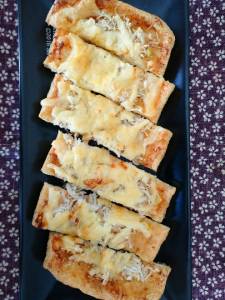 油揚げのねぎチーズ焼き