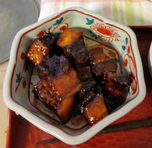 豚バラ肉の煮物