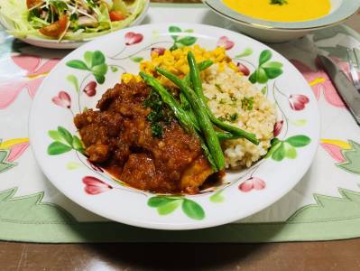 チキンのパプリカトマト煮