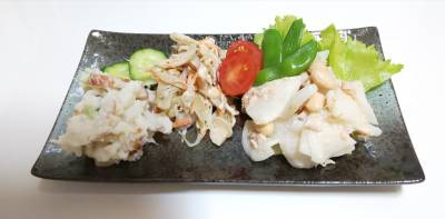 長芋のあっさりポテトサラダ