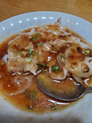 れんこんと豚バラの重ね蒸し