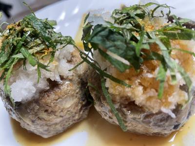 和風きのこハンバーグ