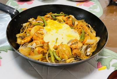 梅チーズタッカルビ