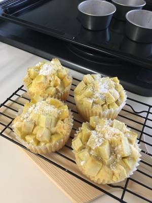 さつまいもマフィン