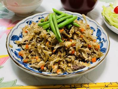 さばそぼろ たっぷりごぼう入り