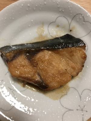 ぶりの照り焼き