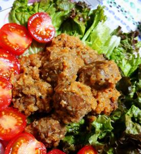 サクサクれんこんつくね