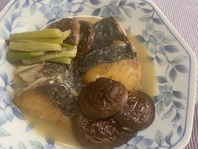 焼きさわらの塩こうじ煮