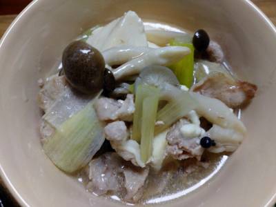 豚肉と豆腐の中華風うま煮