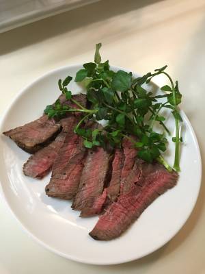 お手軽ローストビーフ丼