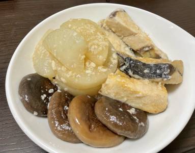 焼きさわらの塩こうじ煮