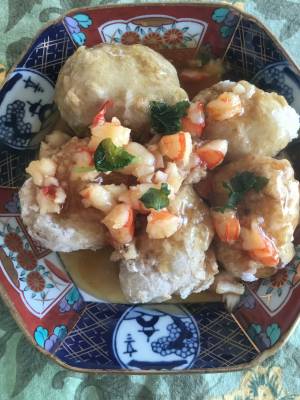 里芋の揚げだし