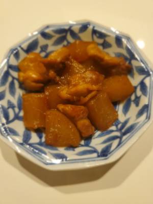 大根と鶏肉の煮物