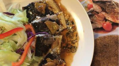 ギョまさばのパリッとみそだれ