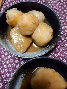 里芋の煮っころがし