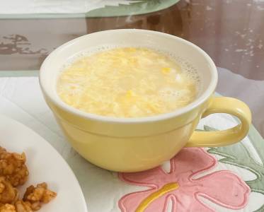 中国風コーンスープ