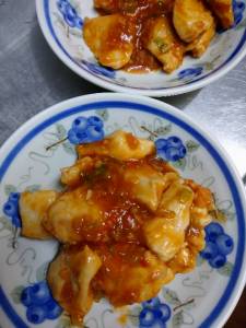 鶏のチリソース