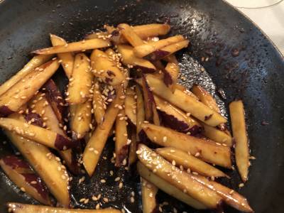 さつまいものきんぴら