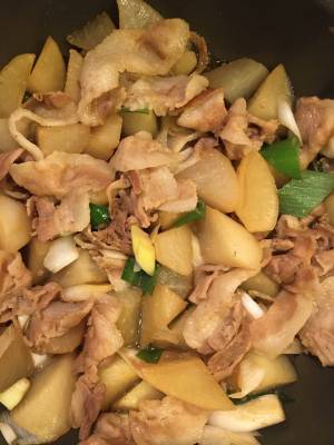 大根と豚バラの照り煮