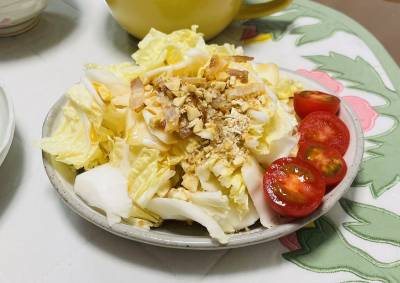 白菜のパリパリサラダ