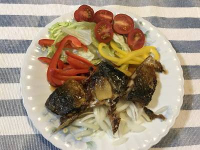 ギョまさばのパリッとみそだれ