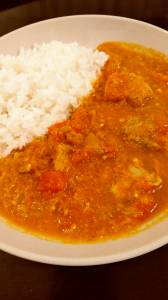 トマトチキンカレー