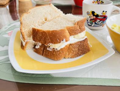 ヨーグルトクリームのフルーツサンド