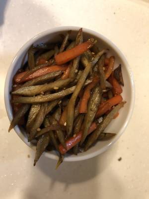 ごぼうとにんじんのきんぴら