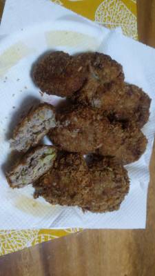 キャベツメンチカツ