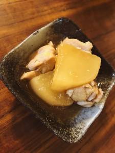 大根と鶏肉のみそ煮