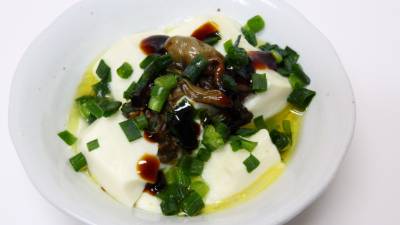 かきの温やっこ