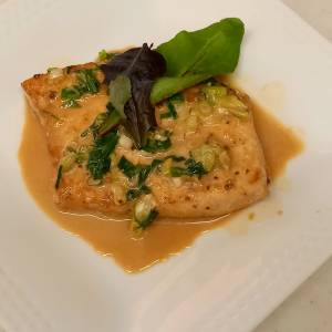 かじきの和風マスタードソース