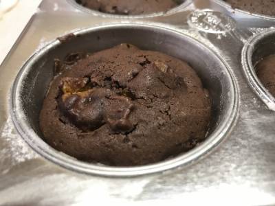 みかんとビスケットのココアマフィン