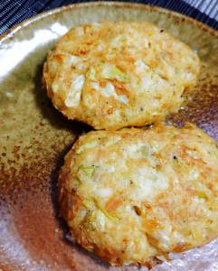 キャベツと豆腐のフワフワ揚げ