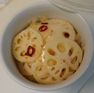 れんこんの甘酢漬け