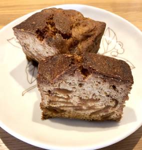 キャラメルりんごのパウンドケーキ
