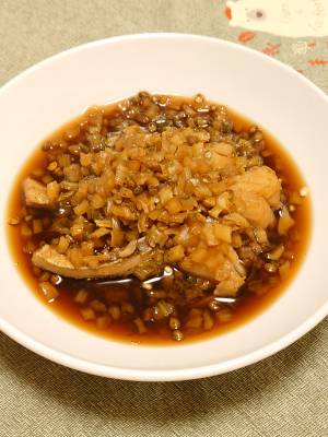 銀だらとセロリの香り煮