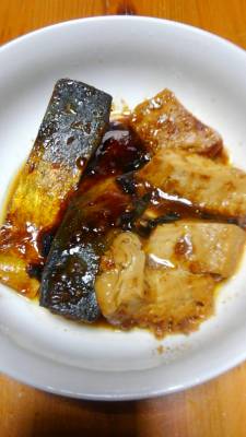 さばの豆板醤(トーバンジャン)煮