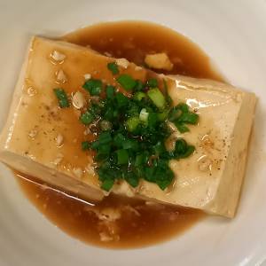 豆腐のオイスターソース煮