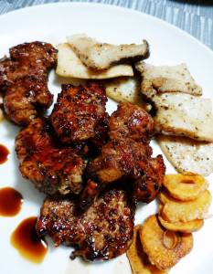 豚肉のソテーバルサミコ風味