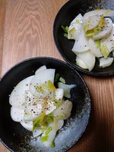 かぶのオイル蒸し煮