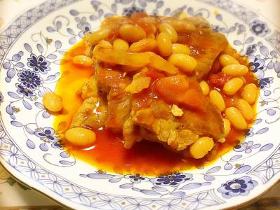 豚肉と白いんげん豆のカスレ風煮込み