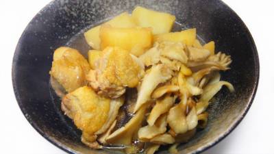 鶏じゃがまいたけ