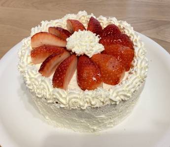 いちごのクリスマスケーキ