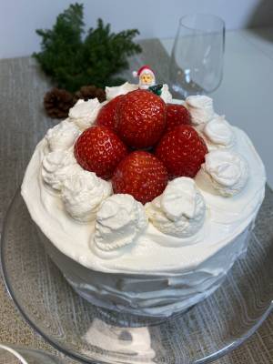 かんたんクリスマスケーキ