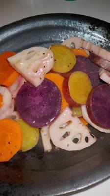 カラフル野菜のグラッセ